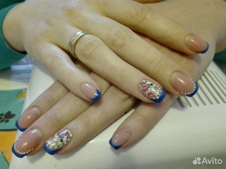Наращивание ногтей,маникюр,педикюр,шилак