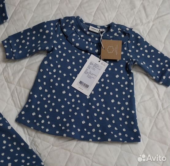 Фирменная одежда новая на девочку 56