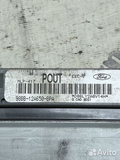 Блок управления двс Ford Mondeo 2