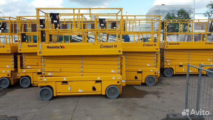 Аренда электрических ножничных подъемников