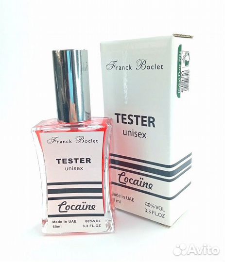 Духи женские тестер Cocaine Franck Boclet 60ml
