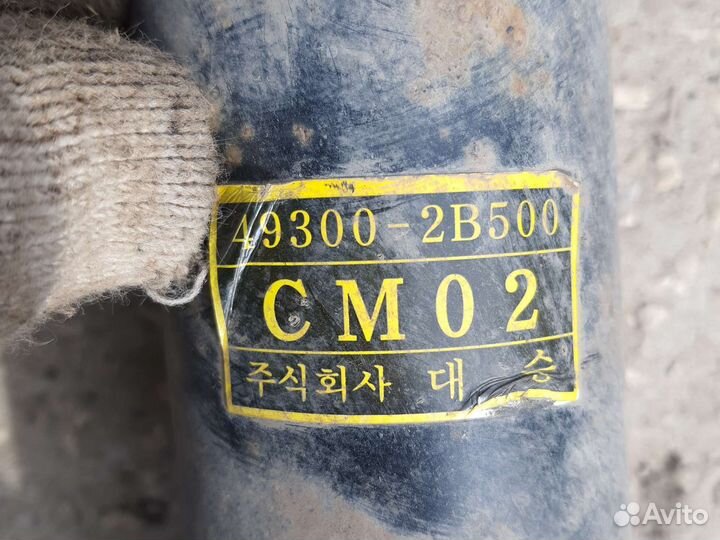 Карданный вал hyundai santa fe 2006г