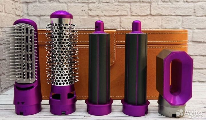 Мультистайлер 5 в 1 (типа дайсон) аналог с кейсом