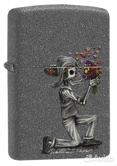 Зажигалка Zippo 28987 Day Of Dead Skulls Set