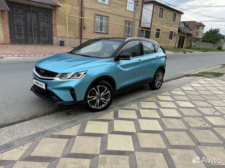 Geely Coolray 1.5 AMT, 2023, битый, 1 000 км
