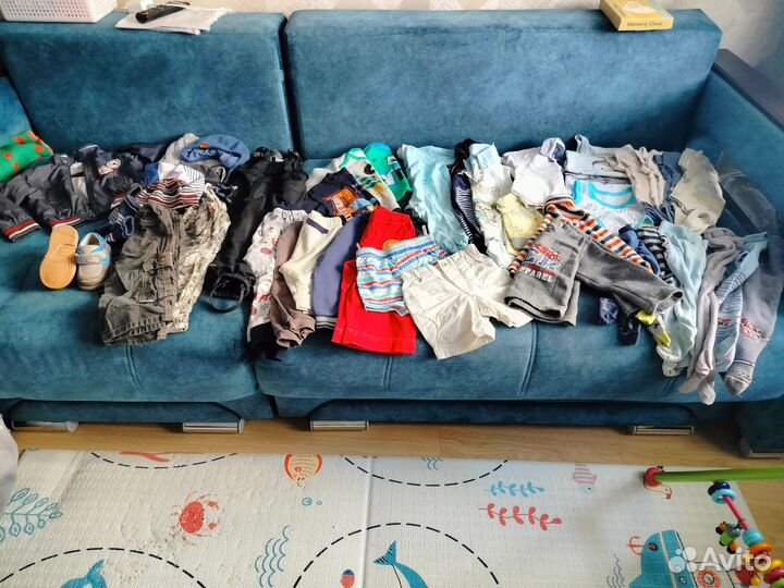 Вещи пакетом от 3 месяцев до 1,5лет