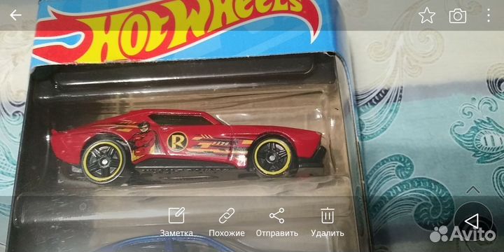 Набор коллекционных машинок Hot Wheels Batman 5шт