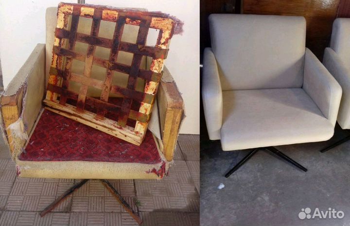 Перетяжка и ремонт мягкой мебели