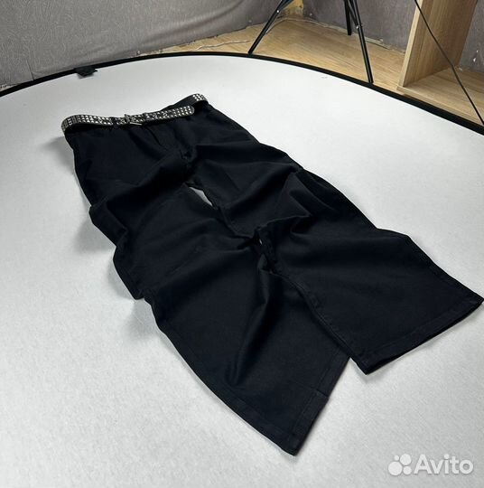 Джинсы Balenciaga leather patches