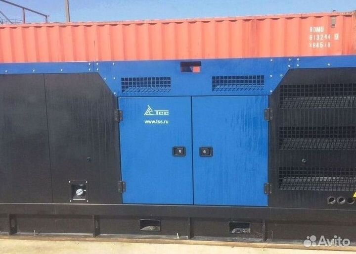 Дизельный генератор тсс 80 кВт в контейнере