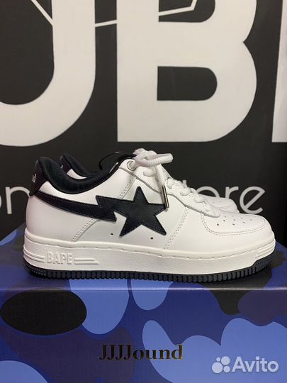 Кроссовки jjjjound x Bapesta White Navy