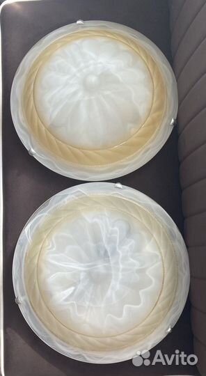 Потолочный светильник 2 штуки