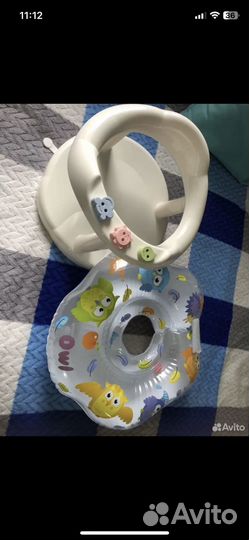 Ванночка + принадлежности для купания