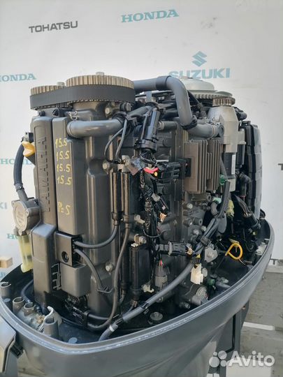 Лодочный мотор из Японии Yamaha F115, нога X