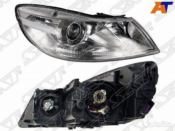 Фара skoda octavia 08-13 RH с электрокорректоро