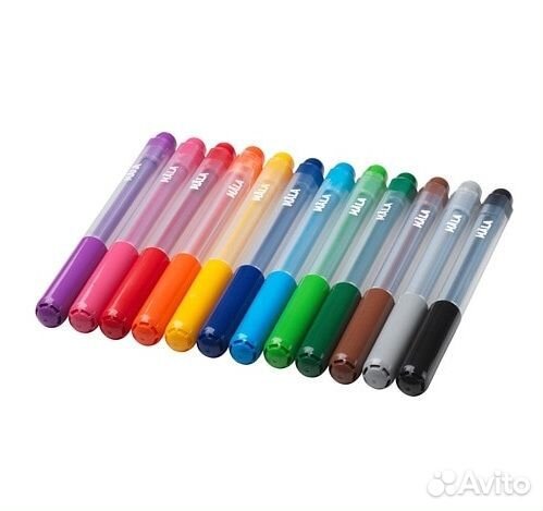 Мола IKEA фломастеры, карандаши новые