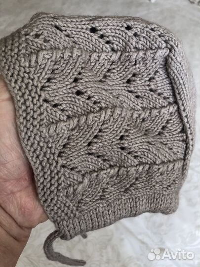 Чепчик вязаный