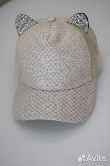 Кепка детская кошечка