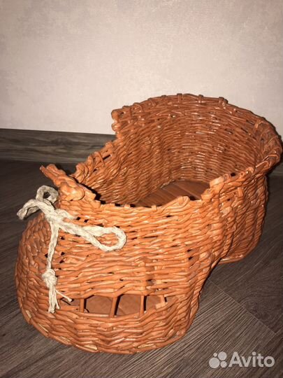 Башмачок плетёный