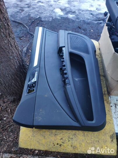 Skoda superb 2 combi карты дверей кожа