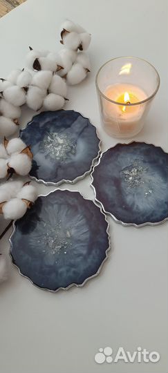 Сервировочный набор из эпоксидной смолы