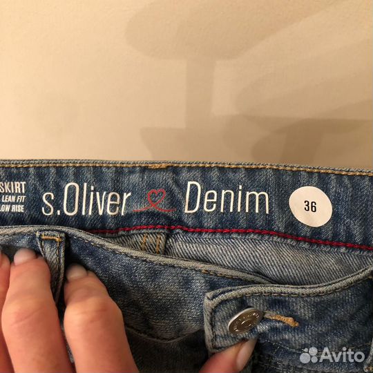 Джинсовая юбка