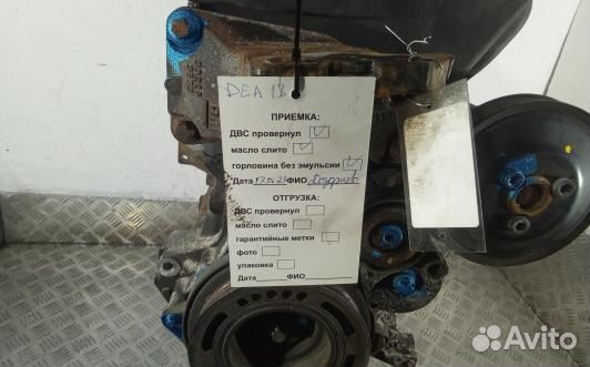 Двигатель бензиновый opel zafira B (DEA18BV01)