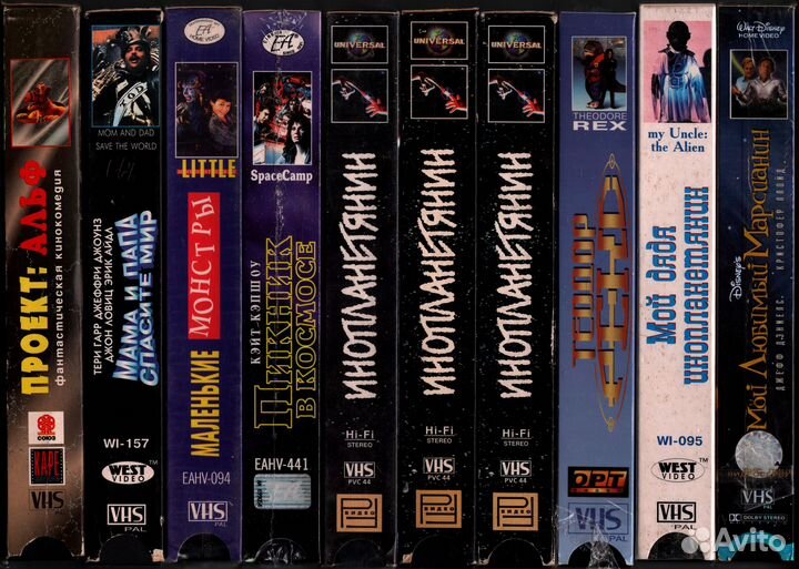 Видеокассеты: Детские и семейные