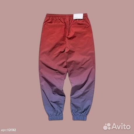 Спортивные штаны NO name градиент с резинками на ш 44(XS/S)