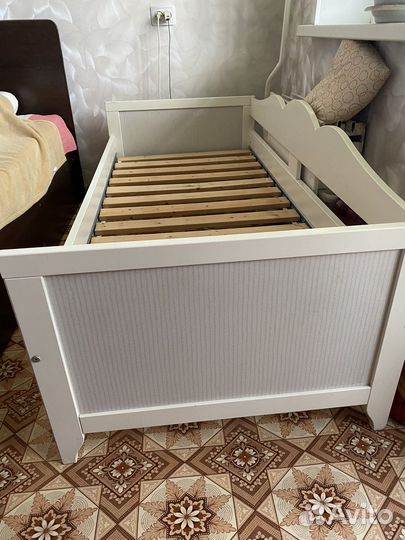 Детская кровать IKEA с матрасом