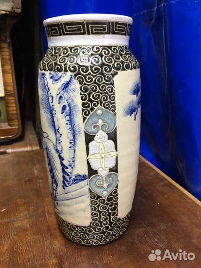 Ваза Терракотовая,Вьетнам -Сайгон Экспорт СССР