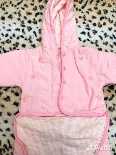 Комбинезон на девочку. Демисезонный. На 15+ гр