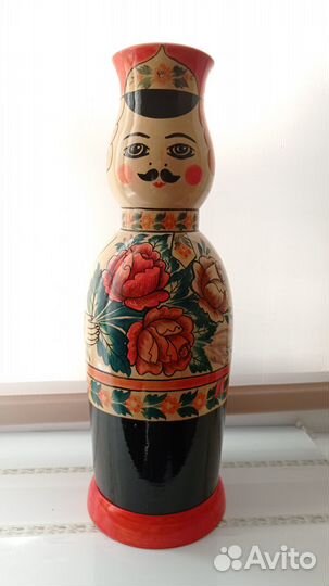 Футляр матрёшка для бутылки СССР