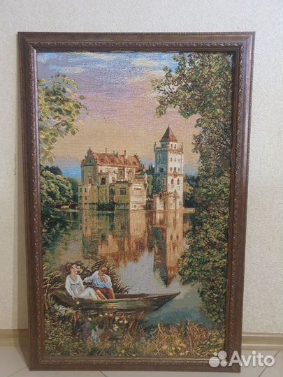 Картина в раме гобелен