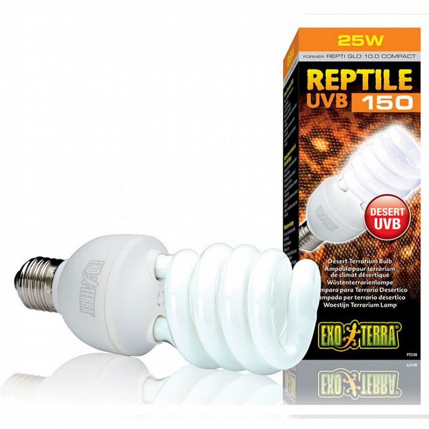 Exo Terra Reptile UVB150 уф лампа для рептилий