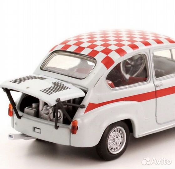 Fiat abarth 1000 berlina corsa модель машины