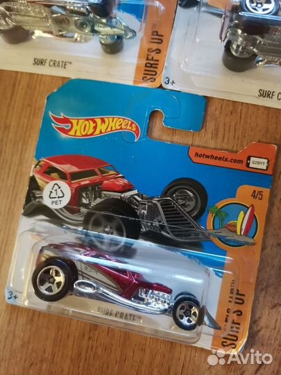 Hot Wheels 2017 #100 Surf's Up 4/5 Surf Crate