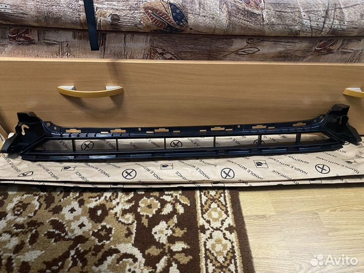 Решётка нижняя бампера audi a6 c7 рестайл sline