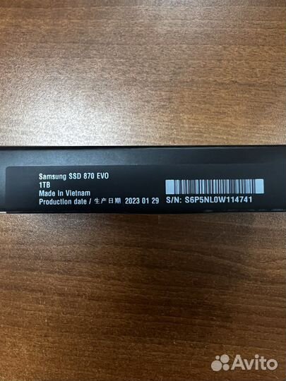 Samsung 870 EVO 1TB SSD