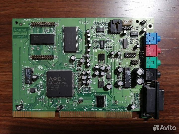 Creative Sound Blaster AWE64 CT4520 ISA