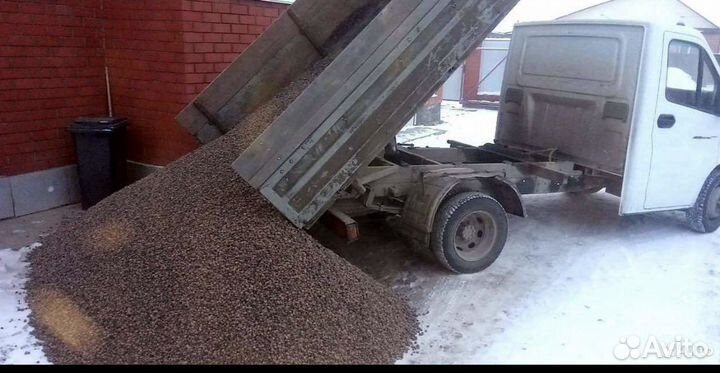 Песок Щебень с Доставкой Газель от 1куба