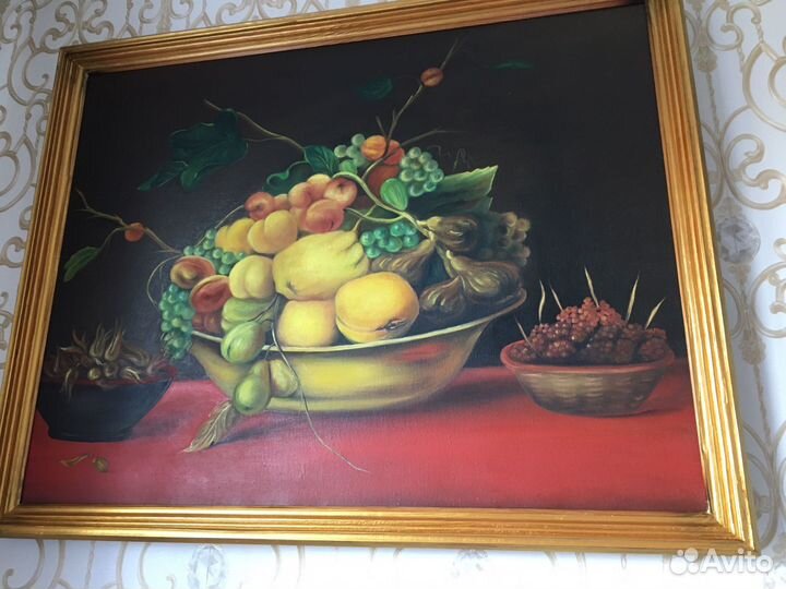 Картина маслом на холсте натюрморт