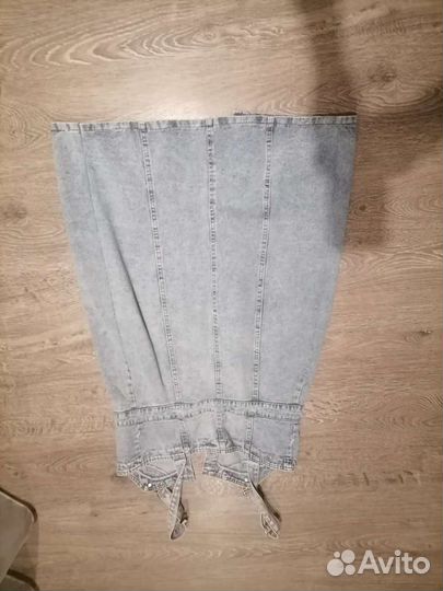 Сарафан джинсовый