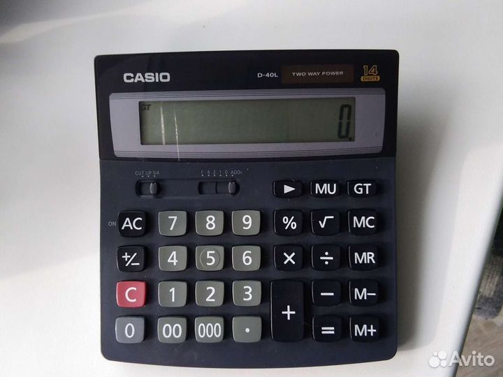 Калькулятор Casio D-40L