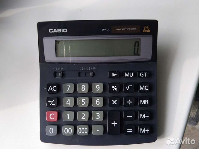 Калькулятор Casio D-40L
