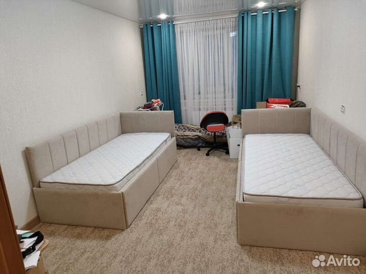 Мягкая детская кровать для девочки