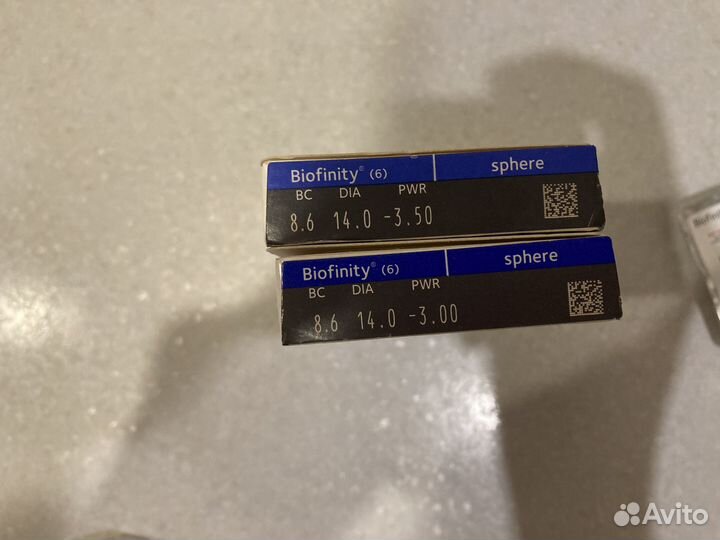 Линзы контактные Biofinity Биофинити на 1 мес