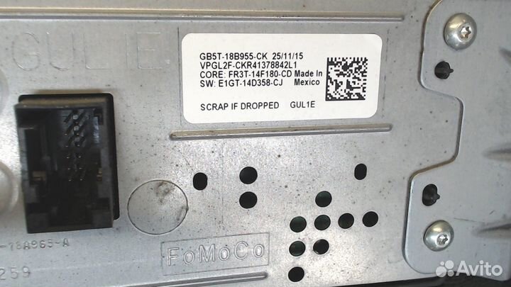 Дисплей компьютера Ford Explorer, 2016