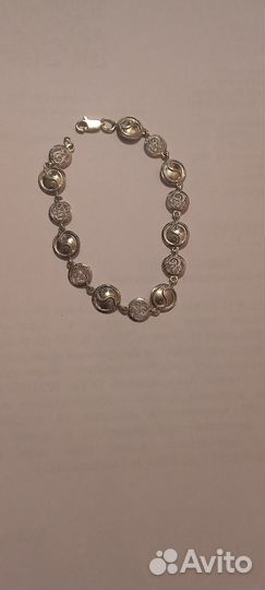 Браслет серебро женский
