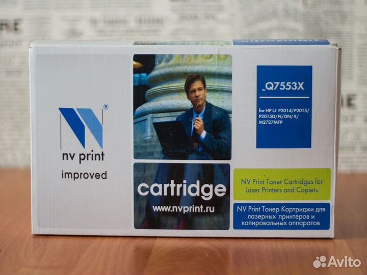 Новый Картридж Q7553X для HP